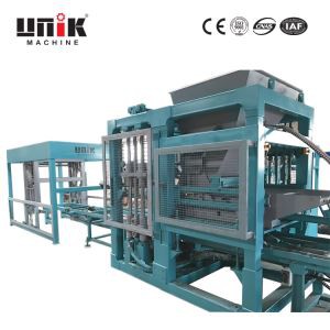 Hydraulický stroj na výrobu betónových blokov