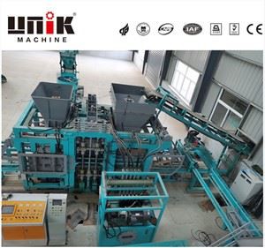 Stroj na výrobu hydraulických lisovaných betónových blokov
