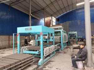 Linka na výrobu tehlových strojov