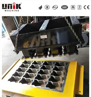 Oceľové formy na betónové bloky